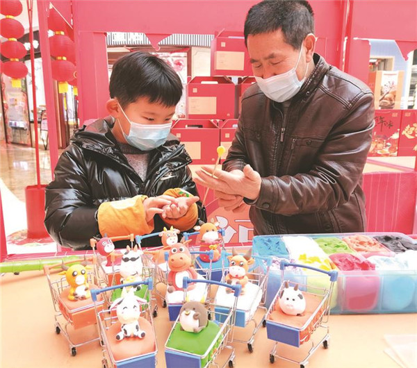 淮南：非遺增年味 百態(tài)“面人”傳匠心