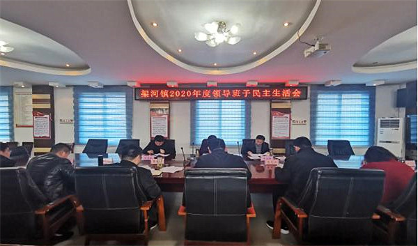 淮南：區(qū)委常委、組織部長洪濤參加指導(dǎo)架河鎮(zhèn)黨委民主生活會