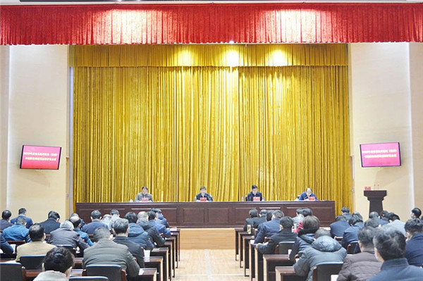 淮南市應(yīng)急管理局在市直機(jī)關(guān)黨組（黨委）書(shū)記抓黨的建設(shè)述職評(píng)議會(huì)上現(xiàn)場(chǎng)述職