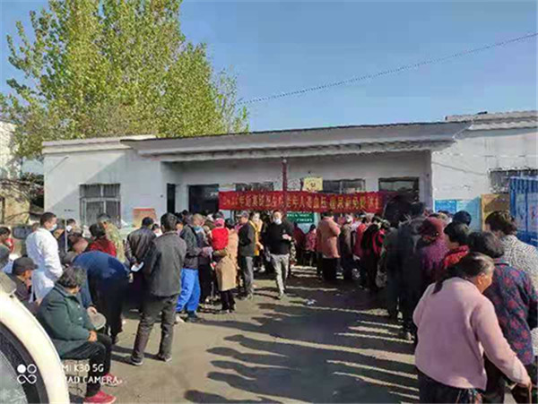 淮南鳳臺縣開展基本公共衛(wèi)生服務項目重點人群免費健康體檢